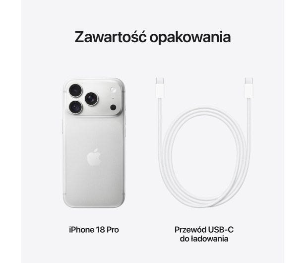 Apple iPhone 18 Pro 1TB srebrny - 1593456 - zdjęcie 10